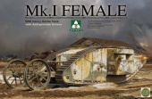 WWI Heavy Battle Tank Mk.I Female with Anti-grenade screen TAKOM 1:35