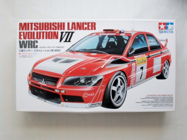 Lancer Evolution VII WRC 1/24 TAMIYA