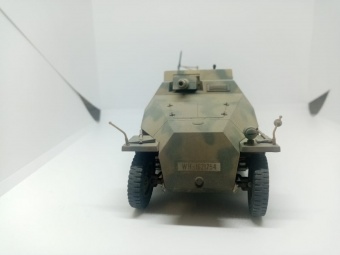 79554 собранная модель Sd.kfz 251 1/72 TAMIYA