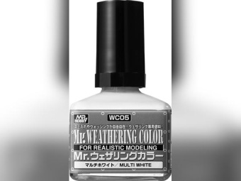 WC05  40 MR.WEATHERING COLOR WC05 MULTI WHITE MR.HOBBY